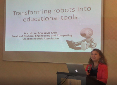 Ana Sović o edukacijskim robotima na...