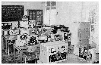 Oprema za laboratorijske vježbe na Zavodu za osnove i mjerenja u slaboj struji 1960-tih